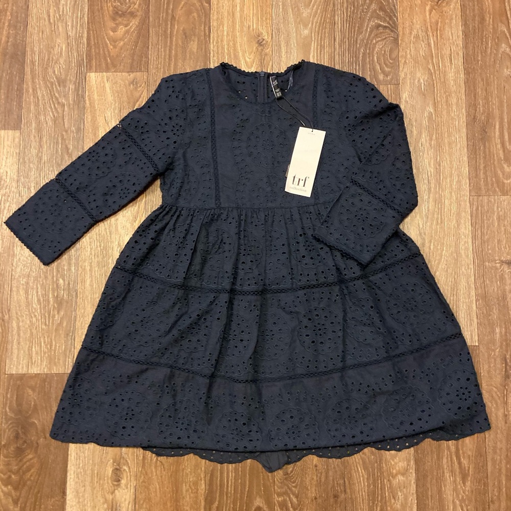 Zara Navy Blue Dress